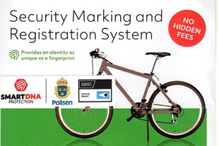ISR-märkning; Stöldskyddsmärkning för cyklar, barnvagnar m.m.